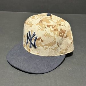 New York Yankees Memorial Day Hat New Era 59Fifty - Size 7 1/8
